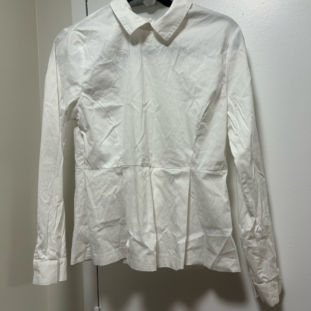 Elegant White Women's Top
